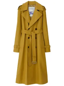 Burberry: Плащ с длинным рукавом 