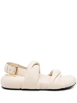 Marni: Светлые сандалии 