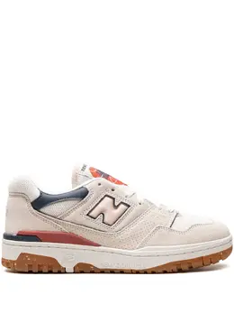 New Balance: Розовые кроссовки  550