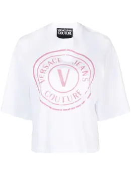 Versace Jeans Couture: Футболка с принтом 