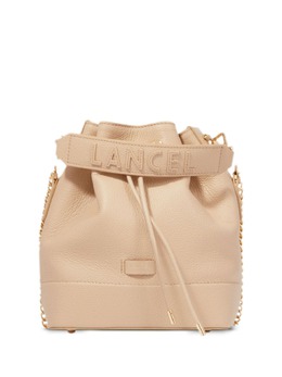 Lancel: Бежевая сумка 