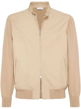 Brunello Cucinelli: Кожаная куртка 