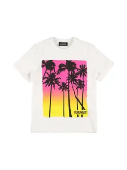 DSQUARED2: Бавовняні футболки 