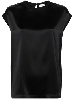 Brunello Cucinelli: Атласная блуза 