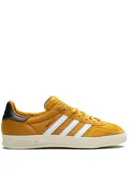 adidas: Жёлтые кроссовки  Gazelle Indoor