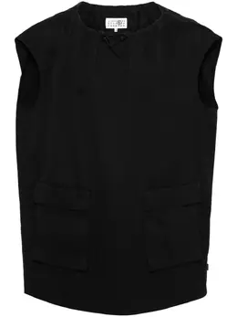 MM6 Maison Margiela: Хлопковое платье 