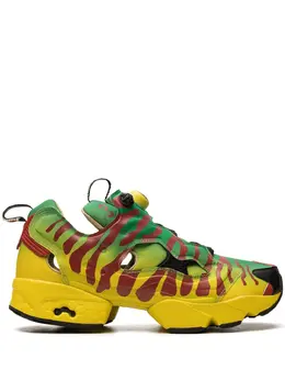 Reebok: Зелёные кроссовки  InstaPump Fury OG