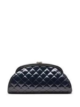 CHANEL Pre-Owned: Синий клатч 
