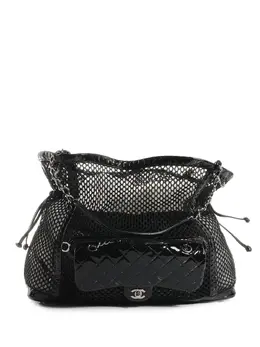 CHANEL Pre-Owned: Чёрная сумка 