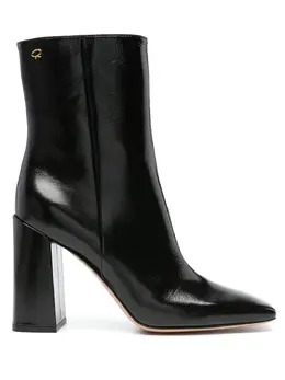 Gianvito Rossi: Чёрные ботинки 