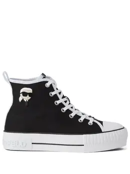 Karl Lagerfeld: Чёрные кроссовки 