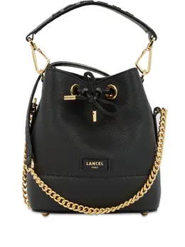 Lancel: Чёрная сумка 
