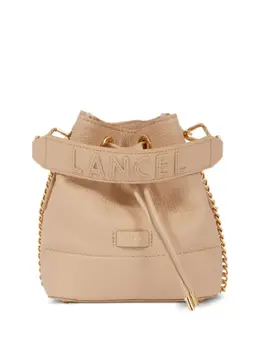 Lancel: Бежевая сумка 
