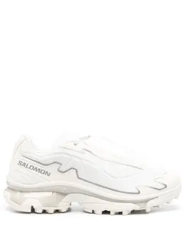 Salomon: Белые кроссовки 