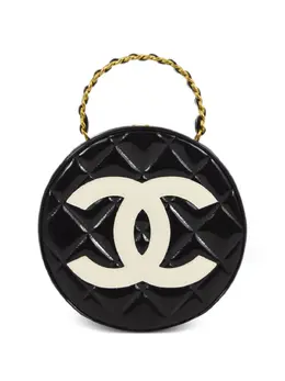 CHANEL Pre-Owned: Чёрная сумка 