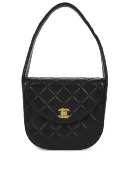 CHANEL Pre-Owned: Чёрная сумка 