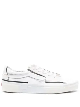 Vans: Белые кроссовки  Sk8 Low