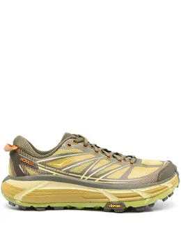 HOKA: Зелёные кроссовки 