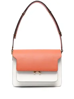 Marni: Оранжевая сумка  Trunk