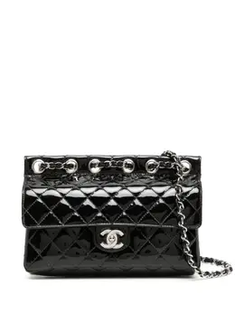 CHANEL Pre-Owned: Чёрная сумка 