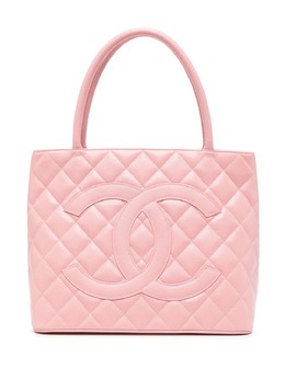 CHANEL Pre-Owned: Светлая сумка-шоппер 