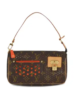 Louis Vuitton Pre-Owned: Коричневый клатч 