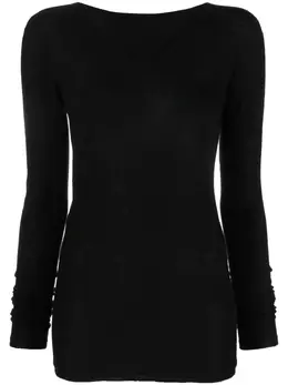 Rick Owens: Топ с длинным рукавом 