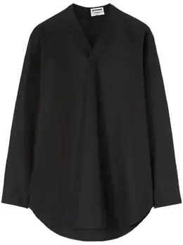Jil Sander: Хлопковая рубашка 