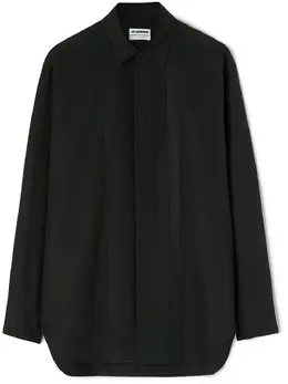 Jil Sander: Хлопковая рубашка  Wednesday