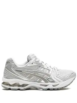 ASICS: Серебристые кроссовки  Gel-Kayano 14