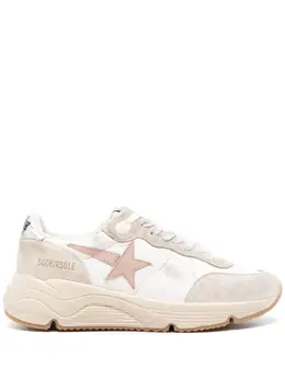 Golden Goose: Белые кроссовки  Running Sole
