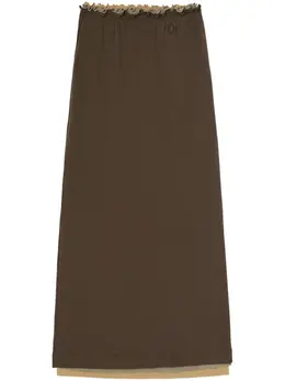 Jil Sander: Многослойная юбка 