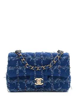 CHANEL Pre-Owned: Голубая сумка 