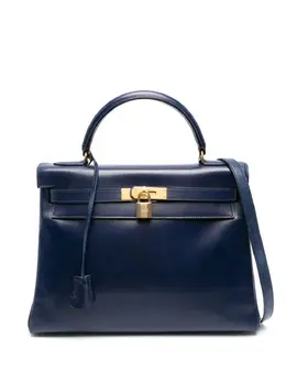 Hermès Pre-Owned: Синяя сумка 