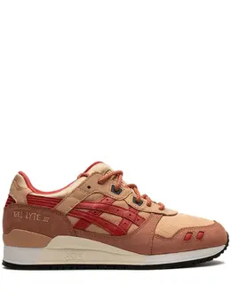 ASICS: Коричневые кроссовки  Gel-Lyte 3