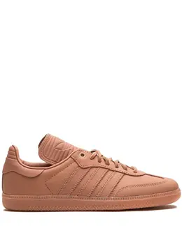 adidas: Коричневые кроссовки  Samba