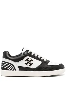 Tory Burch: Чёрные кроссовки  Court