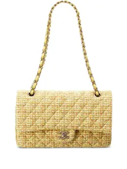 CHANEL Pre-Owned: Жёлтая сумка 