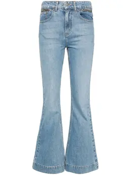 Stella McCartney: Расклешённые джинсы  Falabella