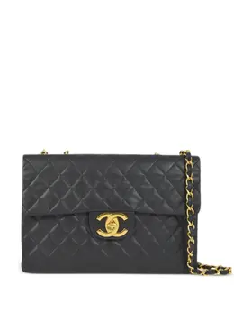 CHANEL Pre-Owned: Чёрная сумка 