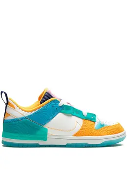 Nike: Белые кроссовки  Dunk Low Disrupt