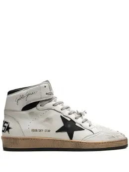 Golden Goose: Белые кроссовки  Sky Star