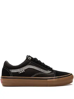 Vans: Чёрные кроссовки  Skate Old Skool