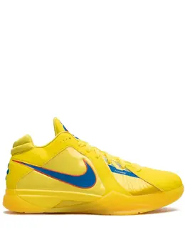 Nike: Жёлтые кроссовки 