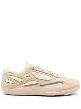 Reebok: Бежевые кроссовки  Club C