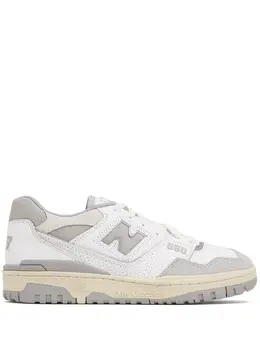New Balance: Белые кроссовки  550