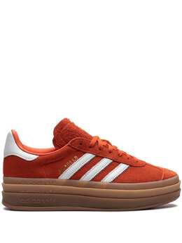 adidas: Оранжевые кроссовки  Gazelle