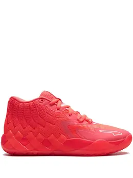 PUMA: Розовые кроссовки 