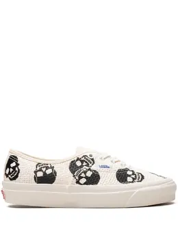 Vans: Белые кроссовки  Authentic 44 DX