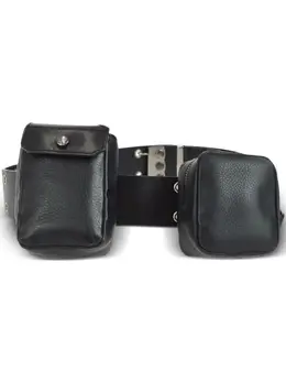 Christian Dior Pre-Owned: Чёрная поясная сумка 